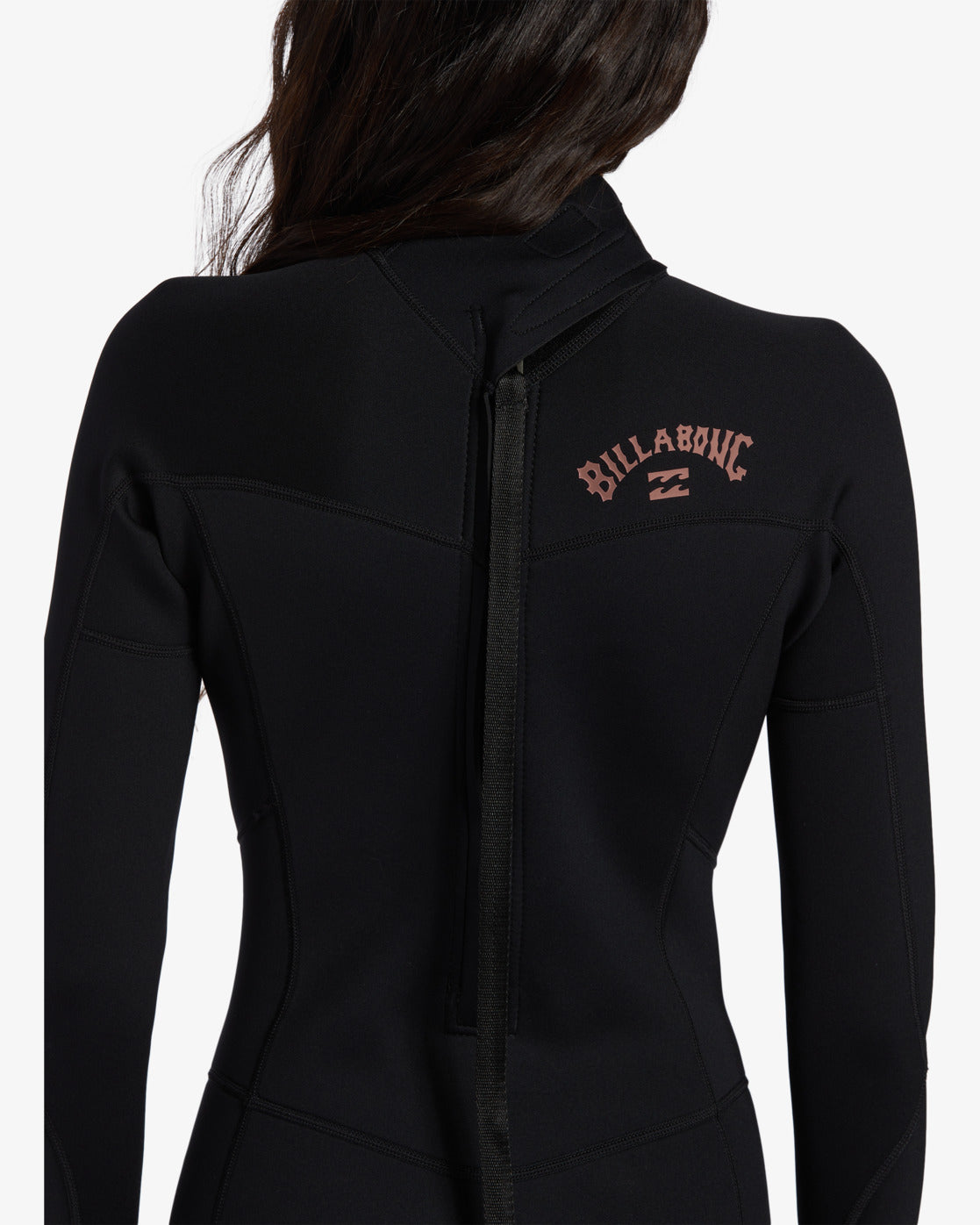4/3mm Foil GBS Back Zip Wetsuit - Black - Image 5